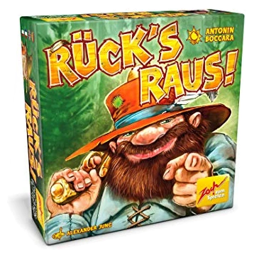All details for the board game Rück's raus! and similar games