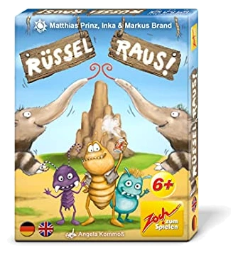 All details for the board game Rüssel raus! and similar games