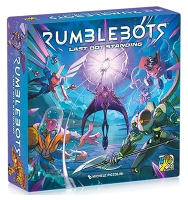All details for the board game Rumblebots and similar games