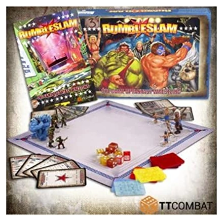 All details for the board game RUMBLESLAM and similar games
