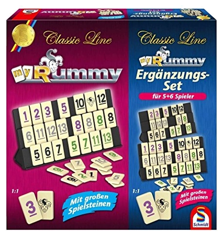 All details for the board game Rummikub Six Player and similar games