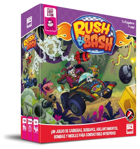 All details for the board game Rush & Bash and similar games