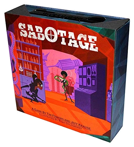 All details for the board game Sabotage and similar games