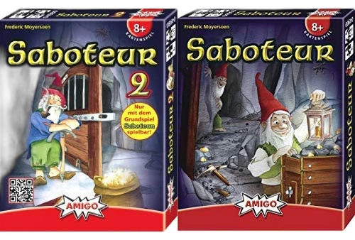 All details for the board game Saboteur Gold and similar games