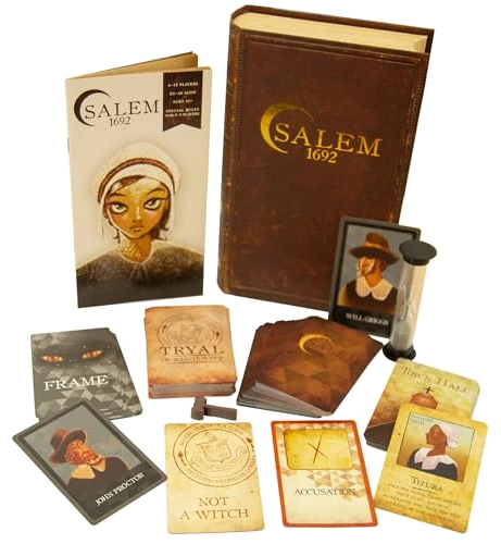 All details for the board game Salem 1692 and similar games