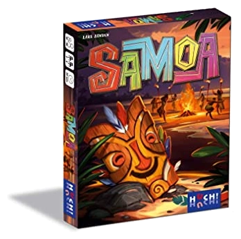All details for the board game Samoa and similar games
