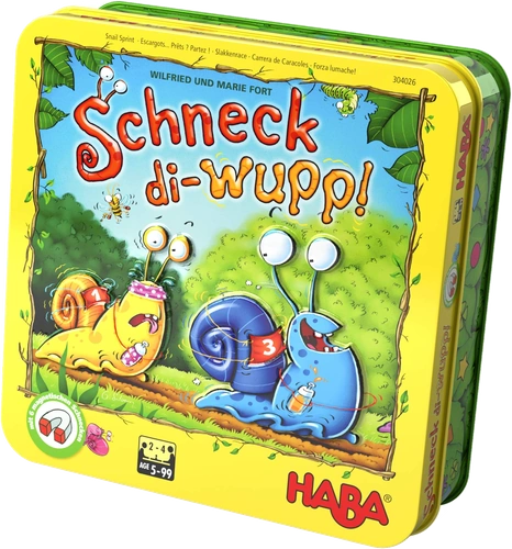 All details for the board game Snail Sprint! and similar games