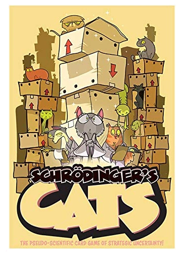 All details for the board game Schrödinger's Cats and similar games