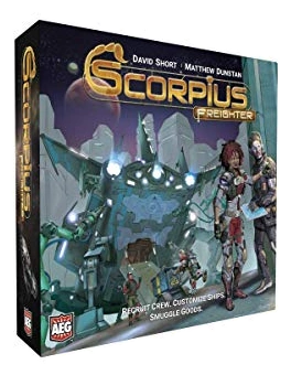 All details for the board game Scorpius Freighter and similar games
