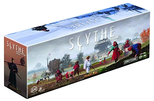 All details for the board game Scythe: Invaders from Afar and similar games