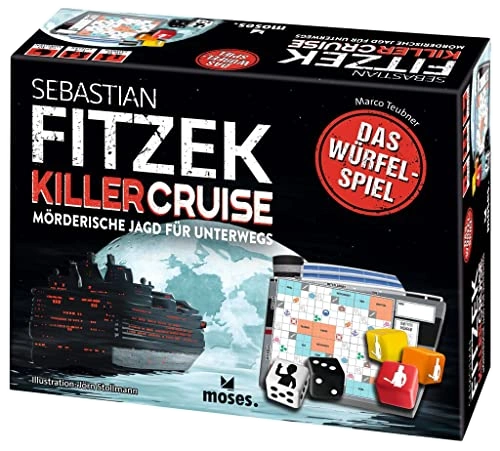 All details for the board game Sebastian Fitzek Killercruise Würfelspiel and similar games
