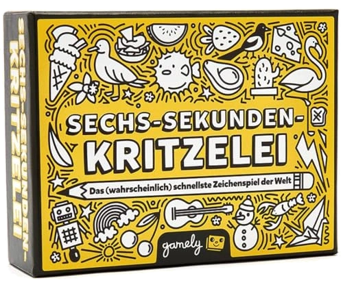 All details for the board game Six Second Scribbles and similar games