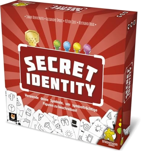 All details for the board game Secret Identity and similar games