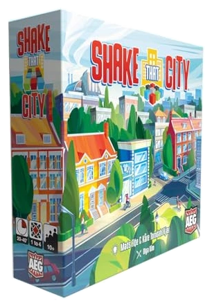 All details for the board game Shake That City and similar games
