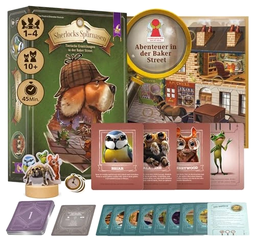 All details for the board game The Animals of Baker Street and similar games