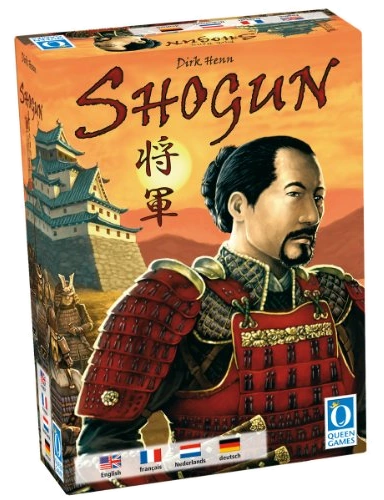 All details for the board game Shogun (Queen Games) and similar games