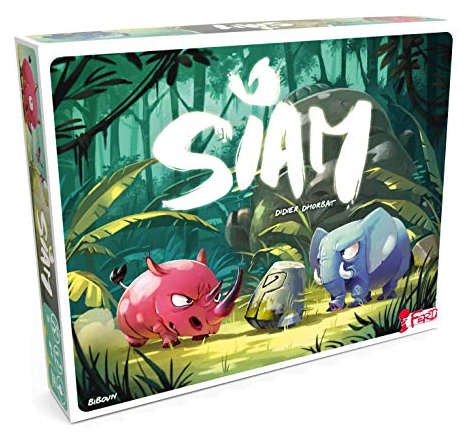 All details for the board game Siam and similar games