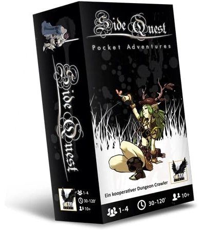 All details for the board game Side Quest and similar games