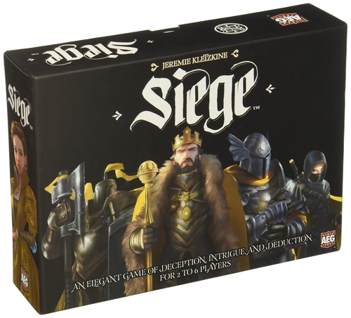 All details for the board game Siege and similar games