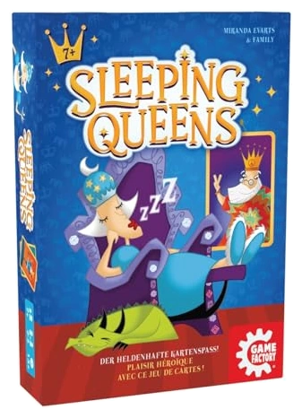 All details for the board game Sleeping Queens and similar games