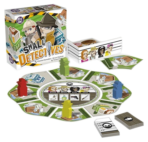 All details for the board game Small Detectives and similar games