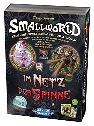All details for the board game Small World: A Spider's Web and similar games