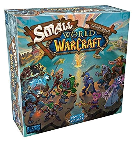 All details for the board game Small World of Warcraft and similar games