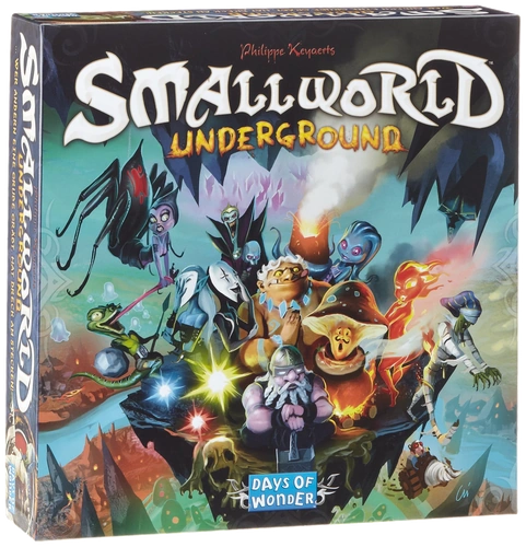 All details for the board game Small World Underground and similar games