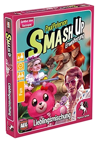All details for the board game Smash Up: What Were We Thinking? and similar games