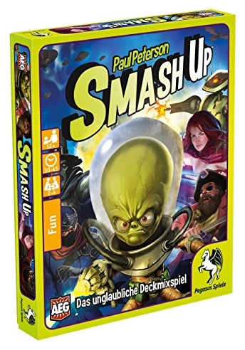 All details for the board game Smash Up and similar games