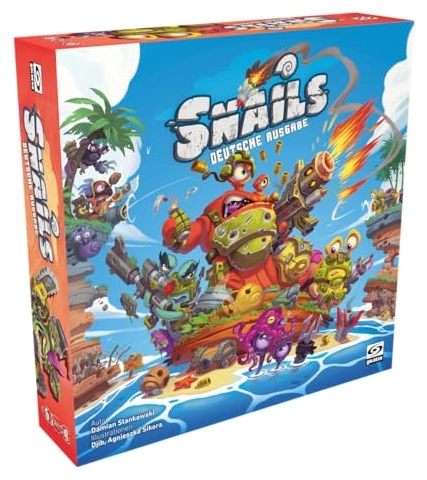 All details for the board game Snails and similar games