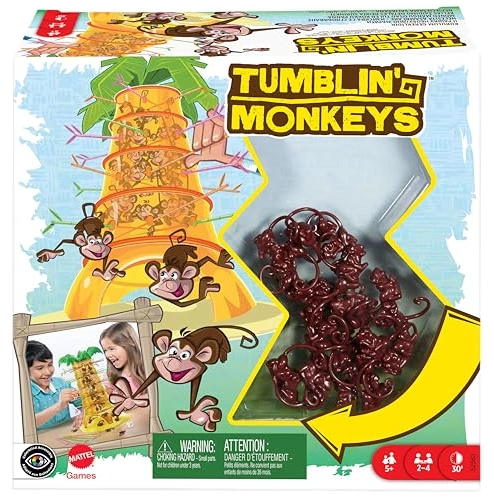 All details for the board game Tumblin' Monkeys and similar games