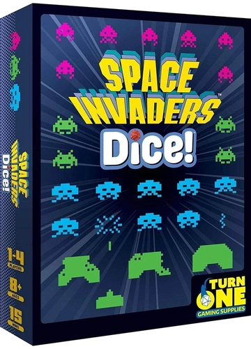 All details for the board game Space Invaders Dice! and similar games