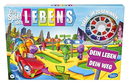 All details for the board game The Game of Life and similar games