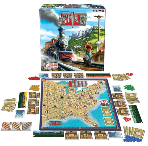 All details for the board game Spike and similar games