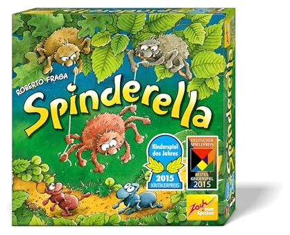All details for the board game Spinderella (Kinderspiel des Jahres 2015 winner) and similar games