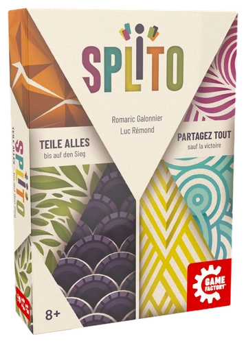All details for the board game Splito and similar games