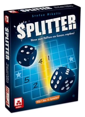 All details for the board game Splitter and similar games