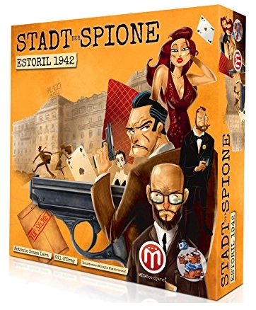 All details for the board game City of Spies: Estoril 1942 and similar games