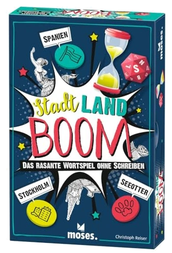 All details for the board game Stadt, Land, BOOM! and similar games