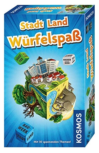 All details for the board game Stadt Land Würfelspaß and similar games