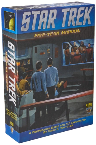 All details for the board game Star Trek: Five-Year Mission and similar games