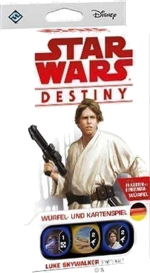 All details for the board game Star Wars: Destiny – Luke Skywalker Starter Set (Expansion) and similar games