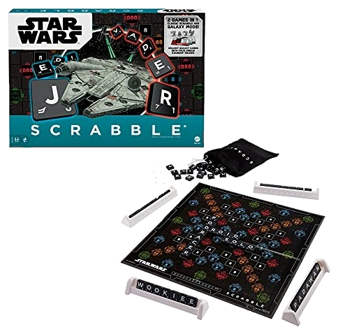 All details for the board game Star Wars: Scrabble and similar games