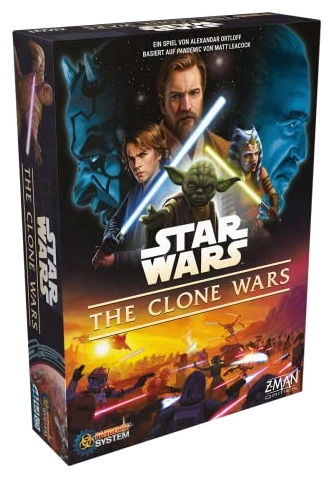 All details for the board game Star Wars: The Clone Wars and similar games