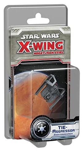 Order Star Wars: X-Wing Miniatures Game – TIE Aggressor (Expansion) at Amazon