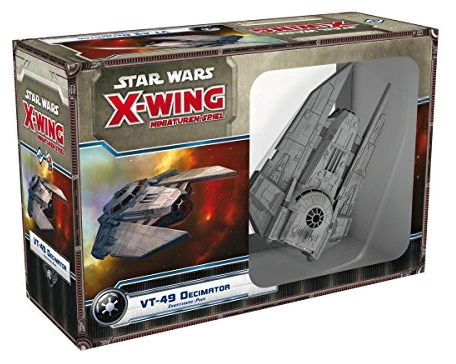 All details for the board game Star Wars: X-Wing Miniatures Game – VT-49 Decimator (Expansion) and similar games