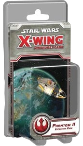 Order Star Wars: X-Wing Miniatures Game – Phantom II (Expansion) at Amazon