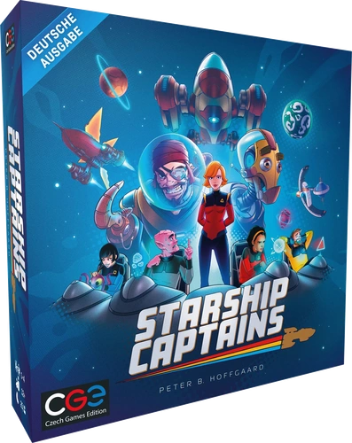 All details for the board game Starship Captains and similar games