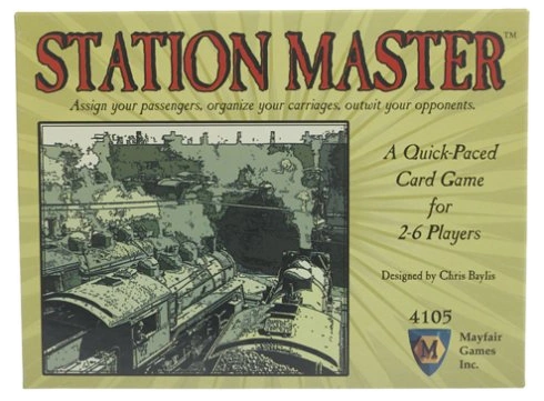 All details for the board game Station Master and similar games